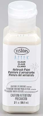 Testors Aztek Airbrushable Clear Matte Acrylic 2 oz Hobby and Model Acrylic Paint #9495