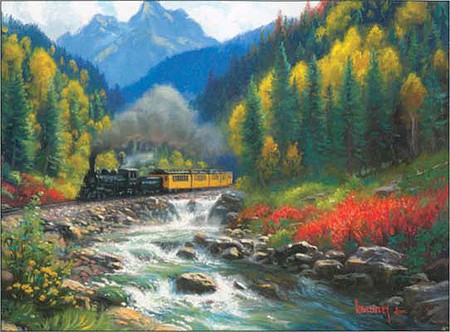 Train-Enthusiast Durango & Silverton Puzzl