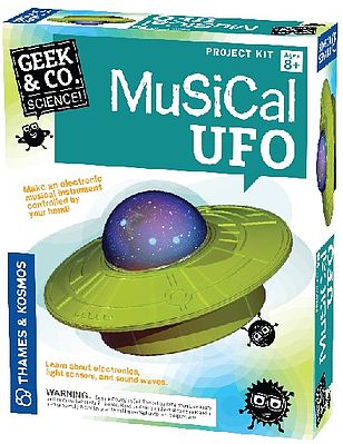 ThamesKosmos Geek & Co Science Musical UFO Kit Educational Science Kit #550008