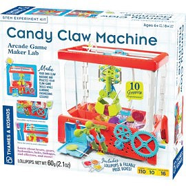 ThamesKosmos Candy Claw Machine Arcade Game Maker Lab STEM Experiment Kit