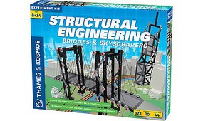 ThamesKosmos Structural Engineering Bridges & Skyscrapers Experiment Kit