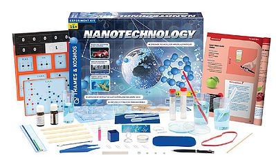 ThamesKosmos Nanotechnology Particles & Material Experiment Kit Science Experiment Kit #631727