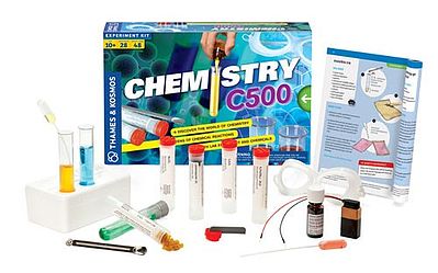 ThamesKosmos Chem C500 Chemistry Experiment Kit Chemistry Kit #665012