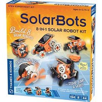 ThamesKosmos SolarBots Robots 8-in-1 Model STEM Experiment Kit