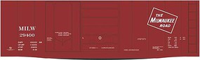 Tichy-Train HO Milwaukee 40'StlBoxcarDecal