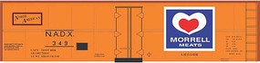 Tichy-Train HO Morrell 40'Stl Boxcar Decal
