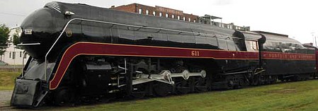 Tichy-Train HO N&W 611 Steam Loco Decal