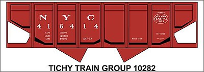 Tichy-Train HO NYC USRA Hop Panel Decal