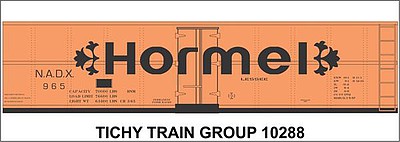 Tichy-Train N Hormel 40Steel Reefr Decal