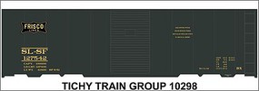 Tichy-Train HO SL-SF 40' Steel Boxcr Decal