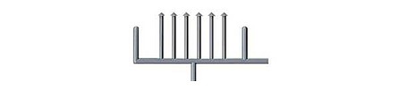 Tichy-Train 10 Stove Chimney Pipe pkg(18) - N-Scale