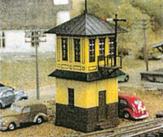 Tichy-Train Wooden signal tower kits (2) N Scale Model Railroad Building #26012