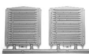 Tichy-Train Box Car Ends - Rebuilt USRA End With Top Rib