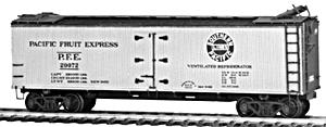 Tichy-Train P.F.E. Wood Reefer Kit HO Scale Model Train Freight Car #4024