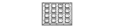 Tichy-Train Ice blocks f/reefer (64) HO Scale Model Railroad Building Accessory #8172