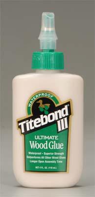 Titebond-Wood-Glue Titebond Ultimate Wood Glue III 4 oz