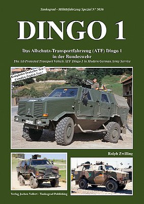 Tankograd Military Vehicle Special- Dingo 1 All-Protected Transport Vehicle in Modern German Army Service