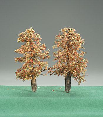 Timberline Fall Splendor Deciduous Trees 3 to 5 (2) Model Railroad Tree #211