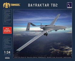Tanmodel 1/24 Bayraktar TB2 Medium-Altitude Long-Range Unmanned Aircraft (New Tool)