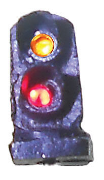 Tomar 2-Light Dwarf LED Signal Green Over Red N Scale Model Railroad Trackside Accessory #5847