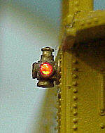 Tomar Adlake Marker Lights w/3 LEDs Y-Y-R HO Scale Model Railroad Electrical Accessory #809l