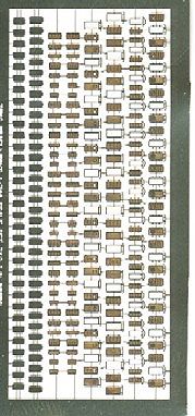 Toms IJN Naval Doors & Hatches Plastic Model Ship Accessory 1/700 Scale #762