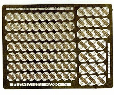 Toms Post-War 1950s-60s US Carrier Flotation Baskets Plastic Model Ship Accessory 1/700 #784