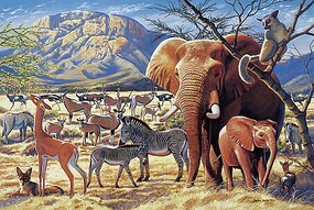 Tomax 1000pc Savanna Sunrise