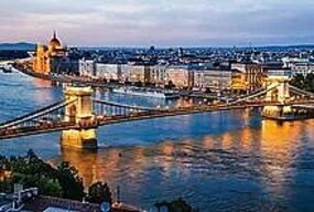 Tomax Night In Budapest Hungary 1000Pcs Puzzle
