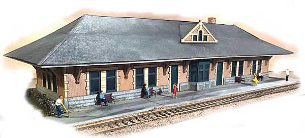 N Scale Train Model Wild West Railway Station Building Accessories Laser  Cut Kit