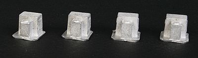 N-Scale-Arch Roof HVAC (Air/Heating Unit) Style 3 N Scale Model Railroad Building Accessory #20091