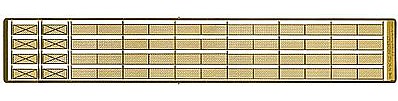 N-Scale-Arch 4 Chain Link Fence with Gates 550 Scale Feet N Scale Model Railroad Building Accessory #61066