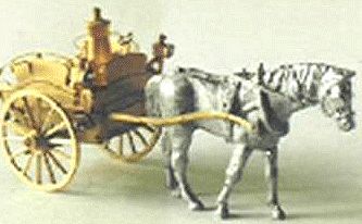 N-Scale-Arch Horse-Drawn Water Pump Wagon N Scale Model Railroad Scenery Accessory #96616