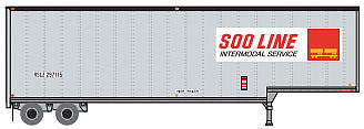 Trainworx 40 Trailer SOO #1 - N-Scale