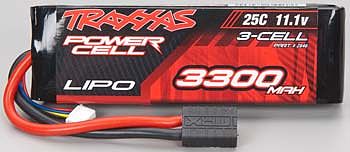 Traxxas LiPo 3S 11.1V 3300mAh 25C #2846