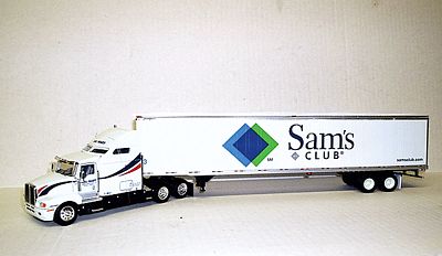 Kenworth T600 Sleeper w/53' Dry Van Wal-Mart Tractor, Sam's Club ...