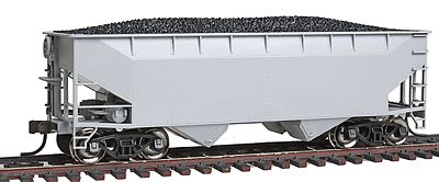 Trainman Offset-Side 2-Bay Open Hopper Undecorated HO Scale Model Train Freight Car #18870