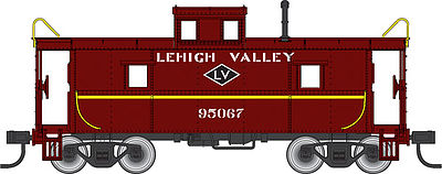 Trainman Cupola Caboose Lehigh Valley #95016 HO Scale Model Train Freight Car #20003684