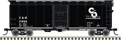 Trainman 37 40 Boxcar Kit Chesapeake & Ohio #11501 HO Scale Model Train Freight Car #20003786