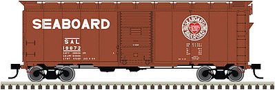 Trainman 37 40 Boxcar Kit Seaboard #19838 HO Scale Model Train Freight Car #20003799