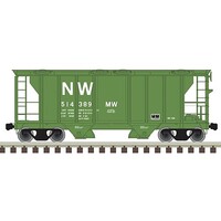 Trainman Ho Ps-2 Cvd Hopper N&W 514405