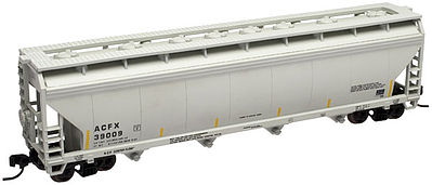 Trainman 4-Bay Covered Hopper Lifeline Foods #39003 N Scale Model Train Freight Car #50000648