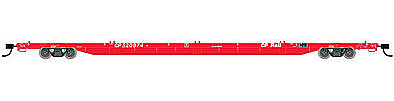 Trainman 85 Trash Container Flatcar Canadian Pacific #520886 N Scale Model Train Freight Car #50001063