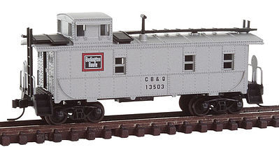 Trainman Cupola Caboose CB&Q #13503 N Scale Model Train Freight Car #50002125