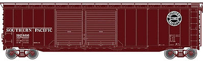 Trainman 50 Double Door Boxcar Southern Pacific 192866 N Scale Model Train Freight Car #50002255