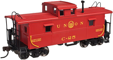 Trainman Cupola Caboose Union RR #C-4 N Scale Model Train Freight Car #50002596