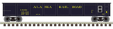 Trainman 42 Steel Gondola w/Cement Load Alaska RR #13451 N Scale Model Train Freight Car #50002663