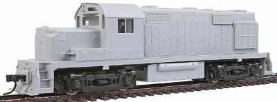 Trainman ALCO RS-36 Powered - Undecorated HO Scale Model Train Diesel Locomotive #8381