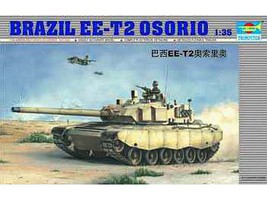 Trumpeter BRAZIL EE-T1OSORIO Plastic Model Military Vehicle Kit 1/35 Scale #00333