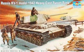 Russian KV-1 Heavy Cast Turret Tank Plastic Model Military Kit 1/35 Scale #00359